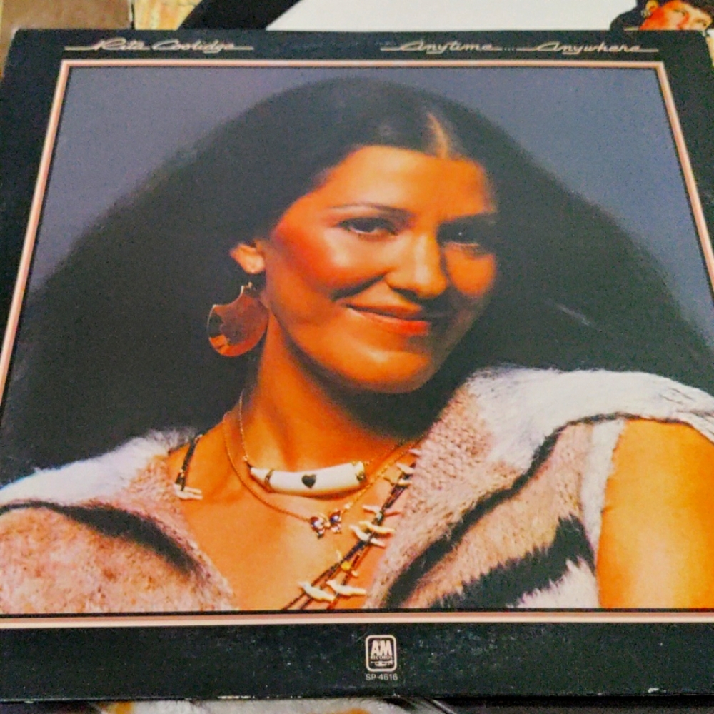 Rita Coolidge Vinyl Album "Anytime Anywhere